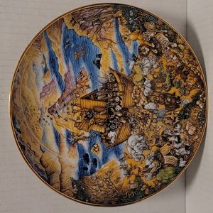 Gorgeous Franklin Mint Two By Two Limited Edition Plate